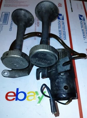 Fiamm 2000 Italia DGM 5869 KA bocina y compresor FERRARI LAMBORGHINI PORSCHE Fiat Foto 1 de 4