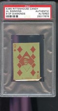 1933 E285 Rittenhouse Candy 9 Of Diamonds Al Simmons PSA A Graded Baseball Card