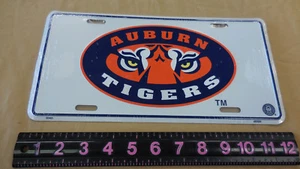 Auburn Univeristy Tigers NCAA team Metal License Plate, made in the USA - Picture 1 of 3