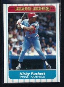 Kirby Puckett Insert Parallel Single cards 83-91 Twins HOF * You PICK CHOOSE *