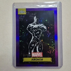 2024 Topps Chrome Marvel Purple Refractor /75 Kronos #146 13kb - Bild 1 von 4
