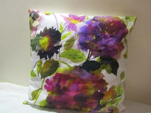 Designers Guild floral Fabric Palace Flower Grande Saffron Cushion Cover D2 - Picture 1 of 9