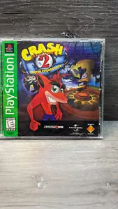 Crash Bandicoot 2 Cortex Strikes Back Playstation 1 PS1 Juego Completo - Imagen 1 de 2
