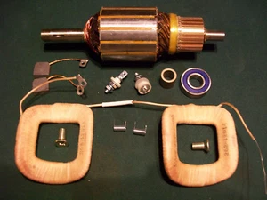 Delco Generator 1100309 Field Coil Armature Kit John Deere 50 60 70 520 620 720 - Picture 1 of 4