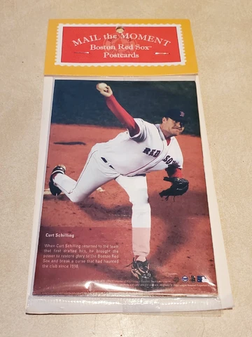 NEW MLB COLLECTOR POSTCARD SERIES 2004 CHAMPION BOSTON RED SOX 10 CARD SET Cover
