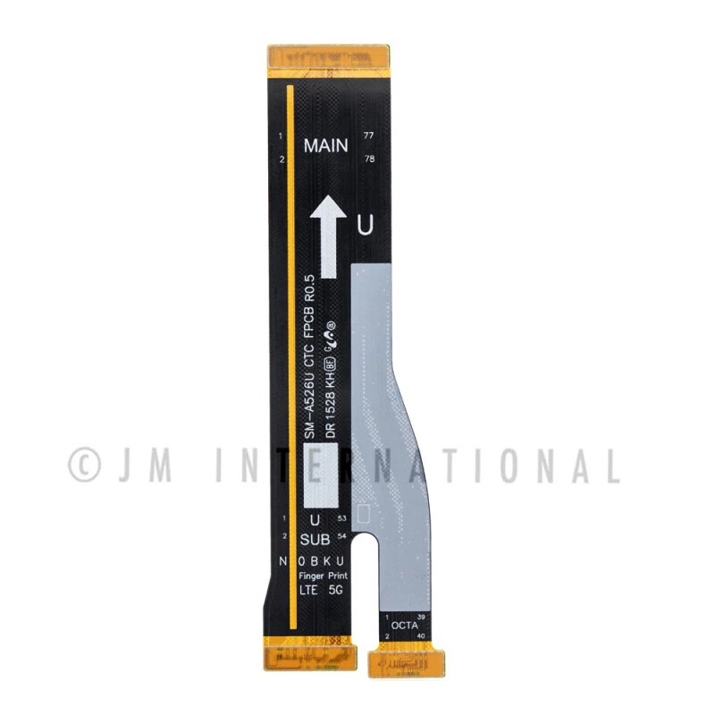 Samsung Galaxy A52 5G A526U LCD Display USB Charging Port Main Flex Cable US Ver - Image 1 of 1