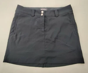 Nike Golf Dri-Fit Tour Performance Damen Gr. 8 schwarz Skort Rock mit Untershorts - Bild 1 von 9