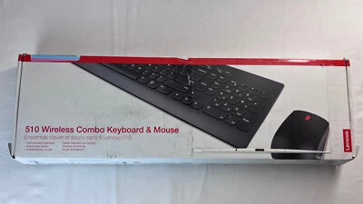 Lenovo 510 (GX30N81775) Wireless Keyboard & Mouse Combo Set - Image 1 of 4