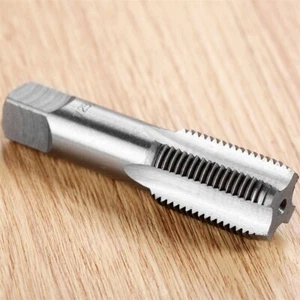 Flauto dritto HSS BSP 1/2" Bitish rubinetto tubo conico standard Whitworth filo fine - Foto 1 di 12