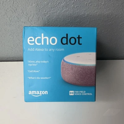 Altavoz inteligente Amazon Echo Dot (3ª generación) - BLANCO - ¡NUEVO! Foto 1 de 3