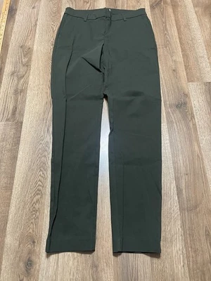 Pantalones Adrienne Vittadini, para mujer talla 8, verde, chino, frente plano Foto 1 de 4