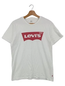 LEVIS T-Shirt Uomo Bianca Logo Cotone Classica (IT 50, EU 46) - Foto 1 di 5