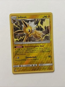 Jolteon Rev Reverse Holo SM Hidden Fates Pokemon NM 23/68 Sun & Moon - Picture 1 of 2