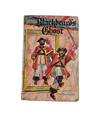 Libro de Walt Disney Fantasma de Barbanegra 1968 Whitman Publishing Foto 1 de 4