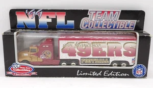 San Francisco 49ers Replica Transporter White Rose 1:80 DieCast Collectible 1999 - Picture 1 of 6