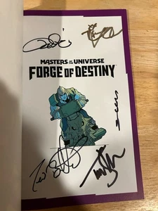 SIGNED x5 Masters of the Universe: Forge of Destiny (Dark Horse Comics 2024) - Picture 1 of 8