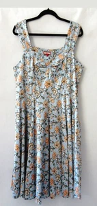 Ärmelloses Kleid Baumwolle Blumen (Designer Joe Brown London) - Bild 1 von 4