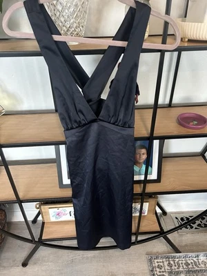 XXS womans Dress Medium Navy Blue - Image 1 of 4