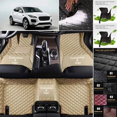 For Jaguar F-Pace Car Floor Mats Luxury Waterproof Carpets Liners Interior Auto - Image 1 of 4