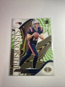 2024 Panini Illusioni #2 Drake Maye Illusionisti - Foto 1 di 2