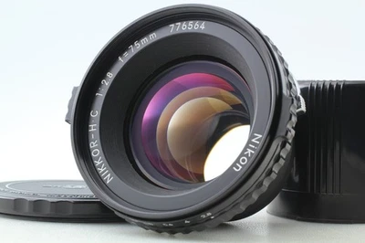 Rare! [NEAR MINT] Nikon Nikkor H.C HC 75mm f/2.8 Bronica S S2 EC TL From JAPAN - Image 1 of 4