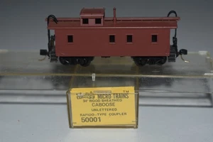 N Scale Kadee 50001 Unlettered Cupola Caboose C53701 - Picture 1 of 2