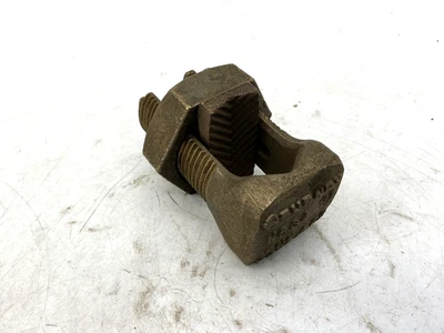 全新 Burndy KS34 拆分螺栓连接器 铜运行 500 T2/0-500 KS-34 - 无盒 — 第 1/4 张图片