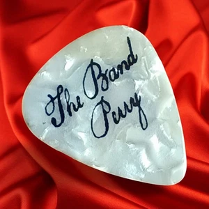 The Band Perry Kimberly Signature White Pearloid Guitar Pick Concert Tour - Picture 1 of 4