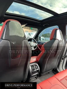 Coprisedile posteriore originale in fibra di carbonio BMW serie 2 M240i G42 G87 M2 F90 M5 F98 M8 - Foto 1 di 11