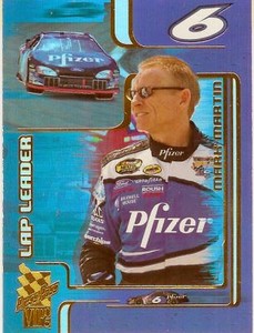 2005 press pass Vip    Lep Leader  Mark Martin 