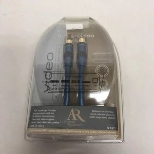 Acoustic Research Gold Plated S-Video Connector Cable AP021 6FT - Brand New - Picture 1 of 7