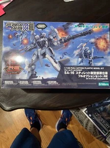 Frame Arms: SA-16 Stylet Interceptor 1/100 Scale Model Kit Gundam Kotobukiya - Picture 1 of 6