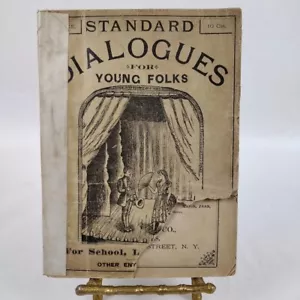 Standarddialoge für junge Leute, 1889 Broschüre Standardrezitationsserie - Bild 1 von 8