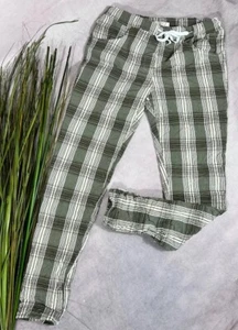 Jogpants super Stretch KARO Hose Jogger Italy NEU kariert GRÜNTON  36 38 40 - Bild 1 von 4