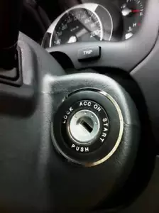 D Hyundai Tucson Chrom Ring für das Zündschloß - Edelstahl poliert - Bild 1 von 3