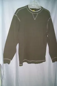 MEN'S WORK AND SPORT PULL OVER CREW SHIRT SIZE LARGE - Picture 1 of 2