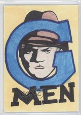 2007-08 Breygent Classic Vintage Movie Posters 1/1 Jason Hughes (G Men) Auto 1h8