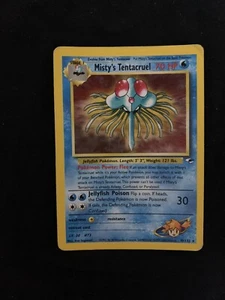 Pokemon Misty's Tentacruel 10/132 Gym Heroes Holo Poor ENG - Bild 1 von 3