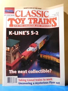 Classic Toy Trains 1995 Mai K-Line S-2 Lionel American Flyer - Bild 1 von 1