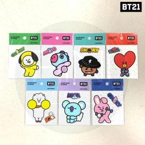 BTS BT21 Official Authentic Goods Clear Deco Sticker Ver2 7SET by Kumhong - Bild 1 von 8