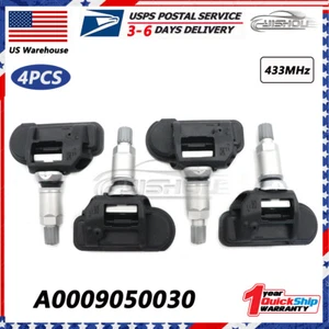 4X A0009050030 Tire TPMS Pressure Monitoring Sensor for Mercedes-Benz C350 C300 - Picture 1 of 11