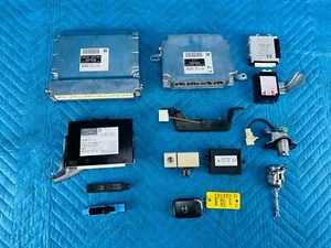 Lexus LS460 ECM ECT Ignition Set Smart Key Control Lock Cylinder 14pc Set 2010 O - Picture 1 of 11