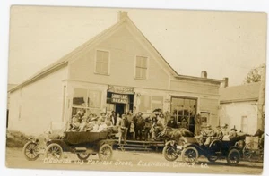 RPPC Ellenburg Center OConnor & Patnode Store Horse Autos Clinton County - Picture 1 of 2