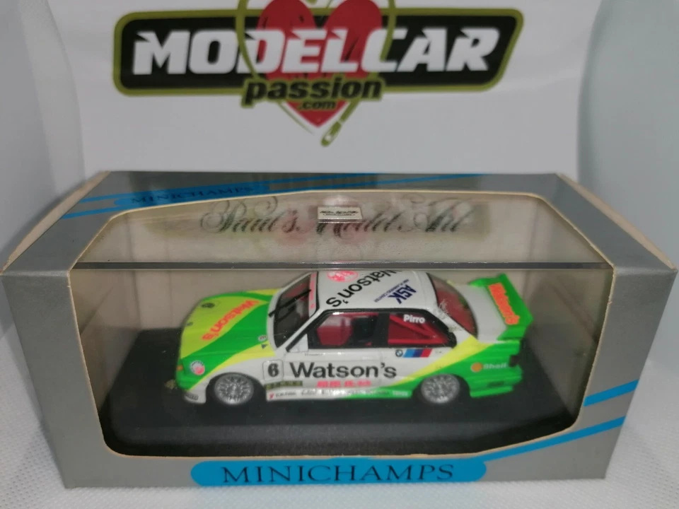 Minichamps 1/43 BMW M3 e30 Sport Evo #6 Winner Macau GP 1991 E. Pirro - Immagine 1 di 1