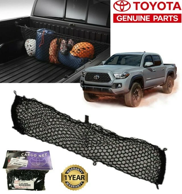 Red de carga de plataforma exterior genuina OEM 2006-2023 Toyota Tacoma PT347-35050 Foto 1 de 1