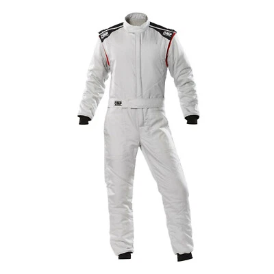 TUTA IGNIFUGA RALLY GRIGIO OMP FIRST-S SUIT IA01828D NEW OMOLOGA FIA 8856-2018 - Immagine 1 di 3