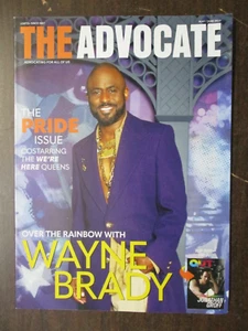 OUT THE ADVOCATE MAGAZINE MAY JUNE 2024 WAYNE BRADY JONATHAN GROFF PRIDE ISSUE - Picture 1 of 2