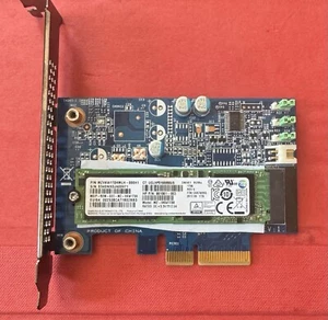 1TB M.2 NVMe SSD HP Z Turbo Drive G2 M.2 NVMe to PCIe Converter 742006-005 - Afbeelding 1 van 3