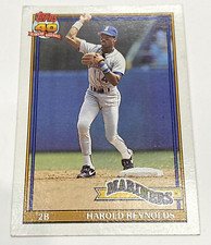 Harold Reynolds - 1991 Topps #260 - Seattle Mariners Baseball Card