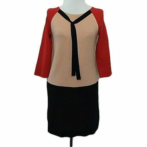 Moschino Vestito Maglione Donna Economico e Chic Blocco 4 Colori Lana Vergine Italia